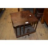Early 20th Century mahogany table top revolving bookcase (for restoration)
