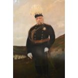 Oil on canvas, portrait of the Duke of Cambridge, George Frederick William Charles, second Duke,