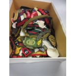 Quantity of various military cloth badges