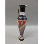 Modern Moorcroft jug vase line decorated with flowers