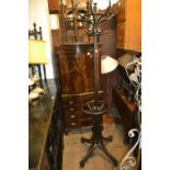 Early 20th Century bentwood hat and coat stand