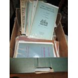 Small collection of pamphlets, mainly literature related including authors, Virginia Wolf, Stephen