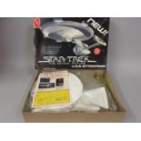 Boxed Star Trek U.S.S. Enterprise assembly kit