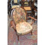 Pair of mid 20th Century Ercol stickback low seat chairs