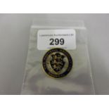 9ct Gold and enamel Football Association Council badge, season 1922 / 23