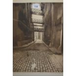 Terry Hand, artist signed proof etching, Pickfords Wharf, No. 2, 17.5ins x 13.5ins, framed
