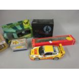 Dinky boxed Super Toy 962 dumper truck, together with a Corgi Limited Edition James Bond car set,