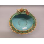 19th Century Minton Majolica chestnut stand