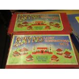 Two Bayko boxed part construction sets