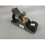 Late 19th/early 20th Century steel and rosewood handled 9 inch plane the steel blade stamped Ward,