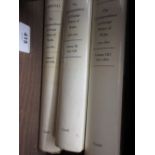 Seven volumes ' Aspinall's, Correspondence of George, Prince of Wales '