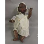 Armand Marseille Germany 351 / 8K bisque headed doll with a jointed composition body, wearing a