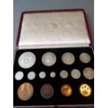 George VI 1937 specimen coin set in original Royal Mint box