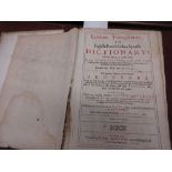 One volume ' Howells Dictionary, 1660 ' (at fault), one volume ' The Life and Explorations of Dr.