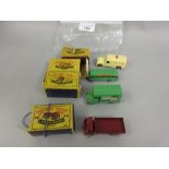 Group of four Matchbox series boxed model vehicles, No.s 14, 17, 20 and 21