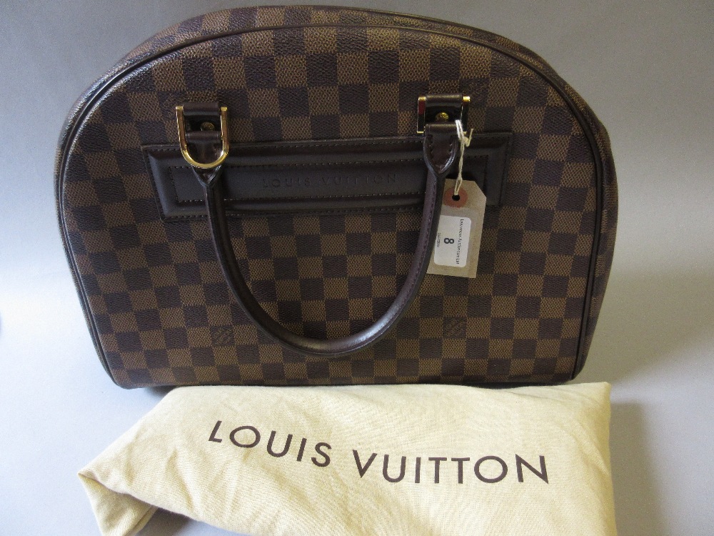 Louis Vuitton Nolita Ebene Damier handbag, complete with dust bag Some wear and scratches to