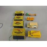 Group of four Matchbox series boxed model vehicles, No. 27, 28, 29 and 42