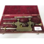 Cased Tour a Pivoter watchmakers tools