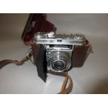 Kodak Retina, model 1A camera in a leather case