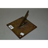 Small 18th Century bronze sundial