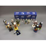 Group of four Wade Limited Edition Michelin miniature figures in original boxes, together with a