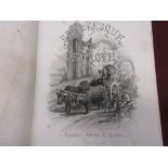 Set of five part leather bound volumes, ' Picturesque Europe ', published Cassell & Company