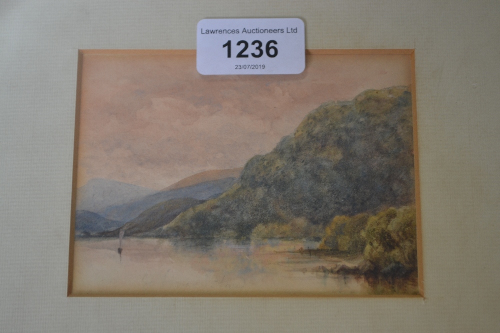 Late 19th/early 20th Century watercolour inscribed verso Killarney and another watercolour view of a
