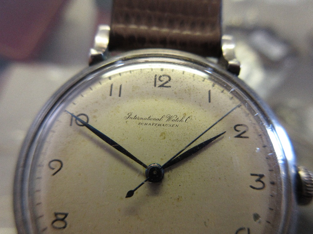 Gentleman's International Watch Co. Schaffhausen stainless steel wristwatch, the circular dial - Image 4 of 7