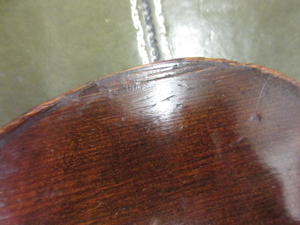 Antique violin with 14.25in one piece back bearing various labels including Houvenel Paris and - Image 12 of 16