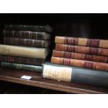Four volumes, ' Boswell's Life of Johnson, 1826 ', one volume ' The Life of Samuel Johnson ' 1897,