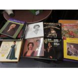 Twenty five boxed sets of classical L.P. records