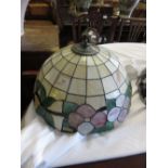 Tiffany style leaded glass lamp shade