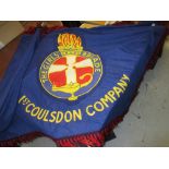 Girls Brigade standard flag for 1st Coulsdon Co.