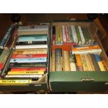 Collection of approximately sixty books of 20th Century literature, including First Editions of