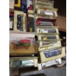 Quantity of boxed die-cast metal model vehicles including Matchbox Models of Yesteryear