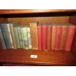 Small collection of eight ' Badeker and Murray' travel guides with several of ' Things Seen ' series