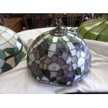 Tiffany style leaded glass lamp shade