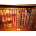 Four volumes ' The Life of Samuel Johnson ' by James Boswell 1826, Volume One re-spined with a small