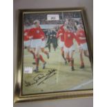 Late 20th Century photograph of Jack Charlton, signed in pen, with certificate, 9ins x 7ins