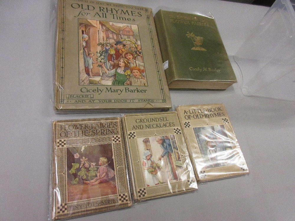 Five various volumes by Cicely Mary Barker
