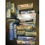 Quantity of various Revell scale models