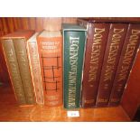 Small collection of ' Folio Society ' books, including ' History of Western Philosophy ' by Bertrand