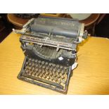 Underwood typewriter (at fault)