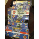 Quantity of various Airfix scale models