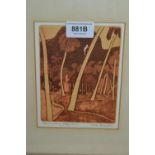 John Brunsden, group of seven small artist signed etchings, landscapes All the prints in this lot