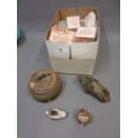 Quantity of various Liskeard Tremar pottery including some in original boxes