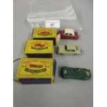 Group of three Matchbox series boxed model vehicles, No.s 22, 30 and 41