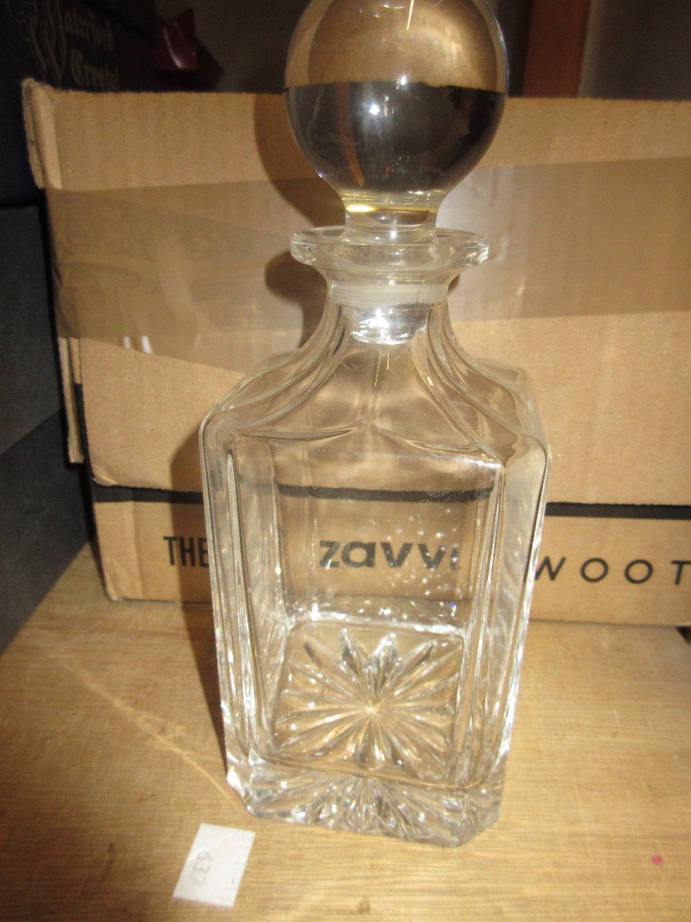 Pair of cut glass jug decanters with stoppers together with a quantity of other decanters etc - Image 5 of 6