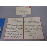 Autograph letter, signed on Kensington Palace notepaper from Princess Diana to Ivy Woodward