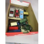 Quantity of various diecast metal model vehicles